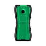 GASLEVEL® GL-3001 in Grün/Schwarz mit PUSH-Taste, Vorderansicht